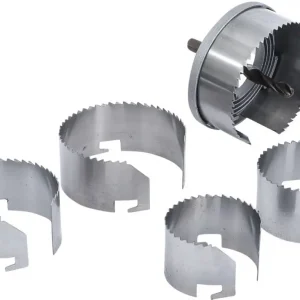Beste Prijs BGS Do It Yourself 50305 Gatzaagset Ø 60 - 95 mm diepte 35 mm 5-delig