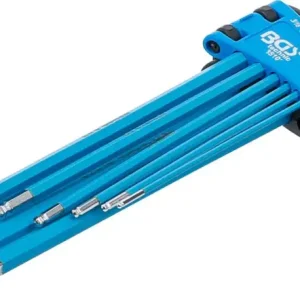 Rechtstreeks Van De Fabrikant BGS 35101 Stiftsleutelset extra lang binnenzeskant inches 9-delig
