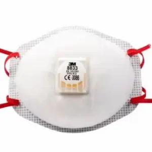 3M 1.21.15.883.30 8833 Stofmasker met uitademventiel FPP3 10 stuks Meest Verkocht
