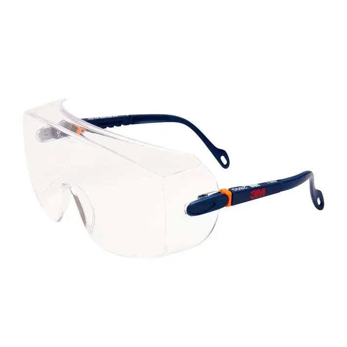 3M 7.21.35.280.00 2800 Overzetbril polycarbonaat met heldere lens Bestseller