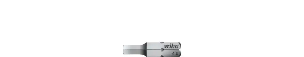 Beperkte Voorraad Wiha 01705 Bit Standard 25 mm zeskant 1/4" (01705) 3,0